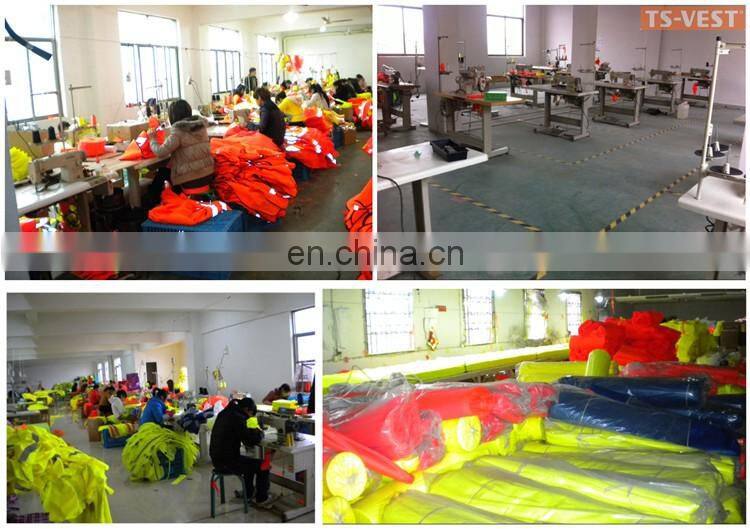 Eye bird fabric reflective breathable orange safety sports T-shirt