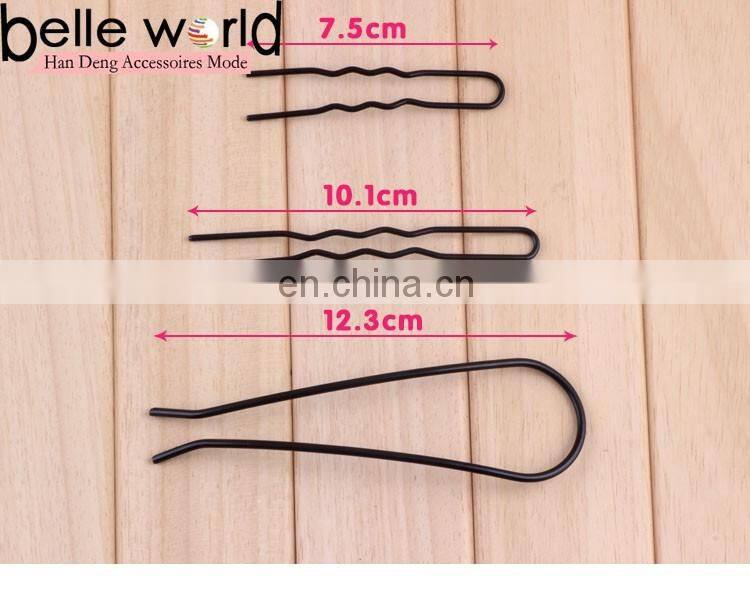 fashionable bobby pins U-shaped hair forks Bun pins hair forks three-piece hair accessories