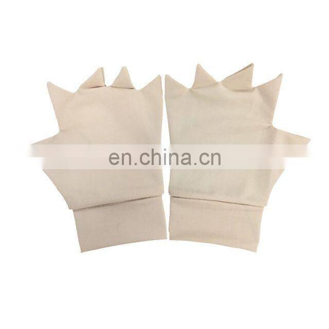 Men Women Half Finger Copper Compression Gloves for Arthritis