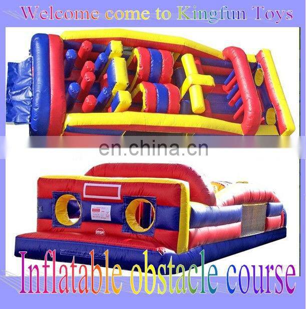 Commercial inflatable interactive obstacle sport