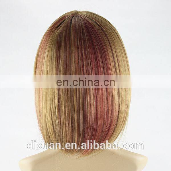 7A Hot short bob cut wigs with baby hair glueless virgin brazilian short full lace human hair wigs