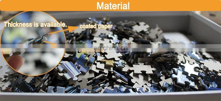 Adult cardboard jigsaw puzzle custom puzzle 5000 pieces