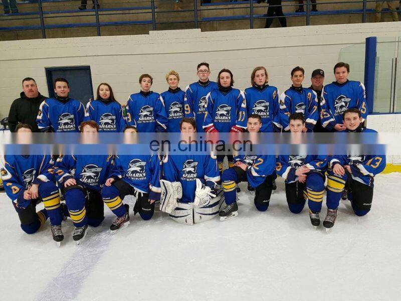 custom your logo camo hockey jersey