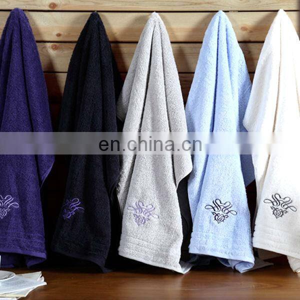 100% combed cotton hand towel and wholesale terry plain towel for cleaning