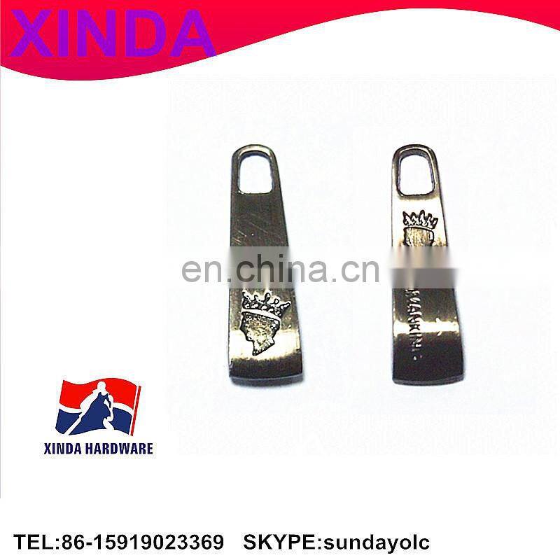 Metal zipper puller,use for jeans,clothing metal zipper