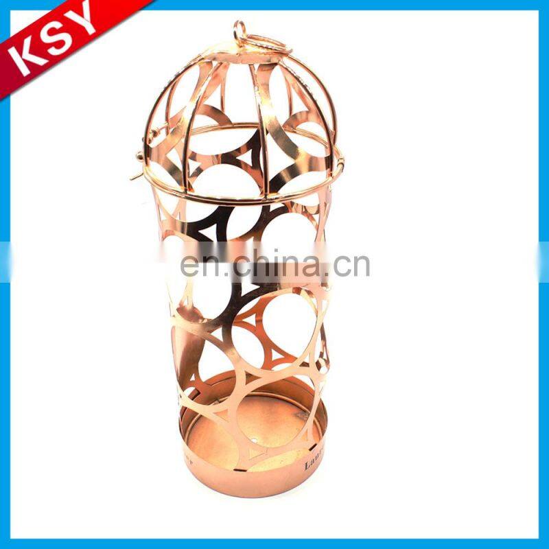 New Product Competitive Price Simple European-Style Antique Metal Artillery Type Wine Bottle Holder Rack