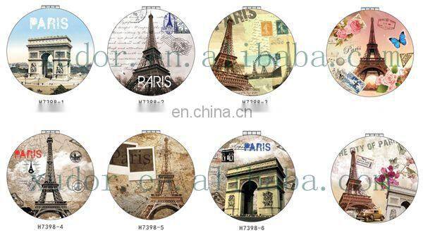 HOTEST POPULAR MAKE UP ROUND COSMETICS AMERICAN SOUVENIR MIRROR