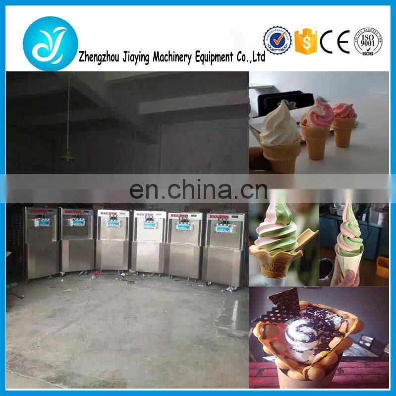 Air pump soft ice cream machine/icecream making machine