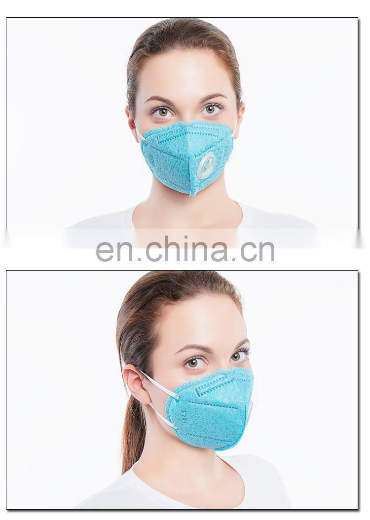 Disposable FFP2 Dust Mask Fold Mask with Valve
