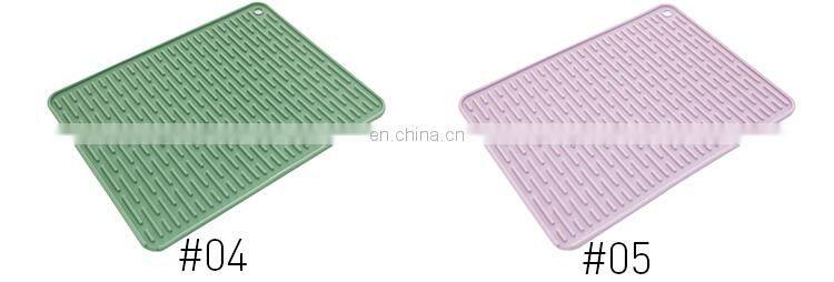 China factory wholesale kitchen placemat Insulation table dinner mat dish drying pvc table mat