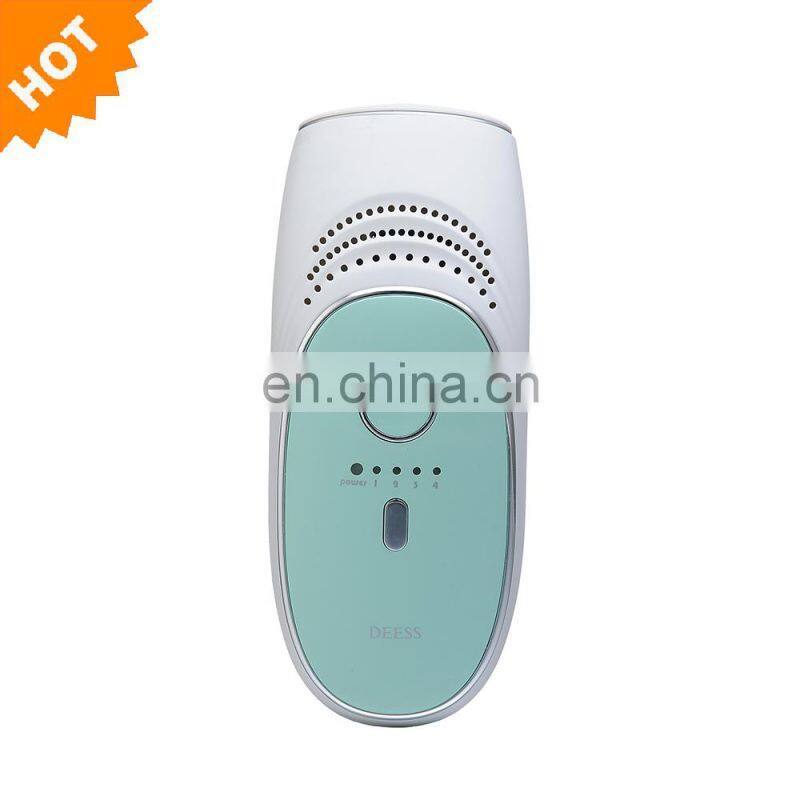 Ice cooling system painless facial hair ipl machine and acne treatment skin rejuvenation home use mini ipl device