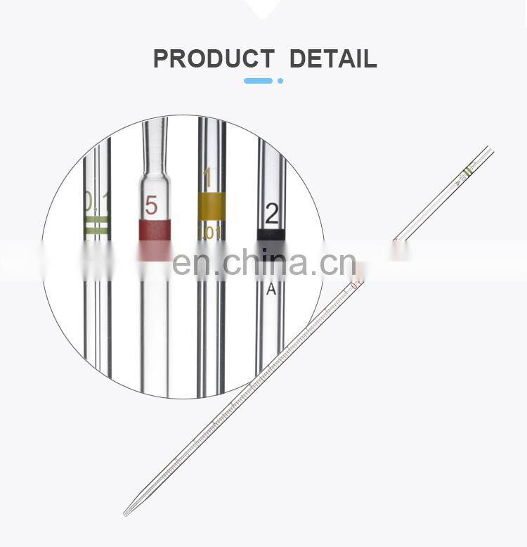 JOAN LAB Serological Glass Measuring Pipette Graduated Pipette