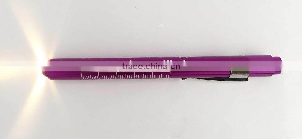 Promotion Wholesale Pocket Clip Warm White led medical pen light