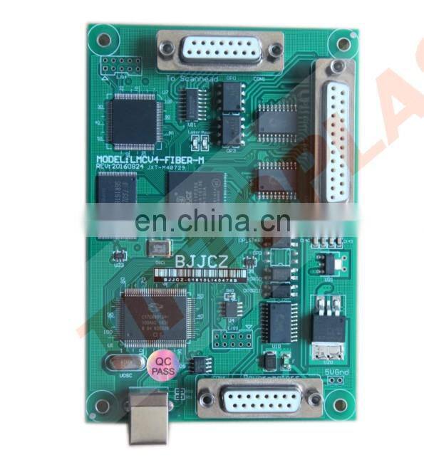 Homemade fiber laser marking machine lazer printer for printed circuit boards