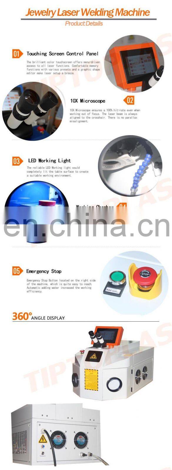 Discounted Price 200W Jewelry/Gold/Silver Laser Welding Machine Jewelry Welder For Sale