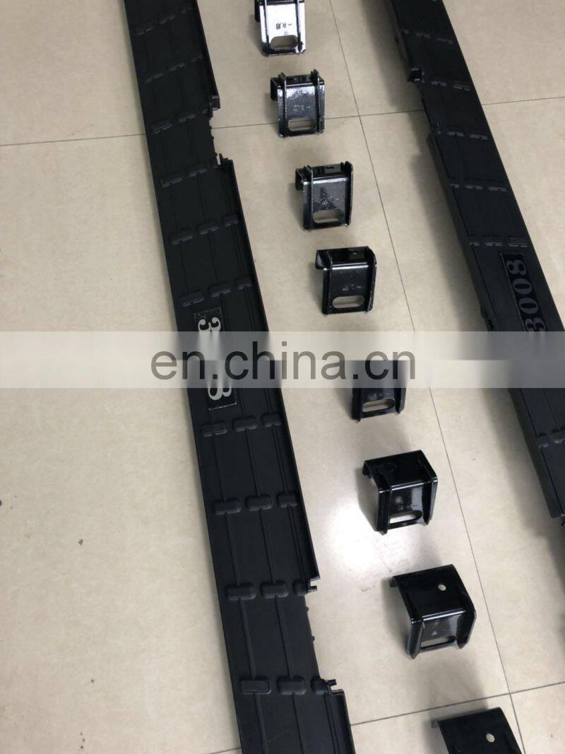 4X4 ALUMINUM ALLOY SIDE STEP BAR OEM aluminum running board SUV side step for car FOR 2017 Peugeot 3008 4008