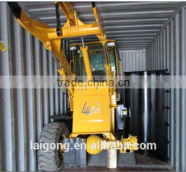 China brand Laigong ZL18 mini tractor loader ;CE ISO