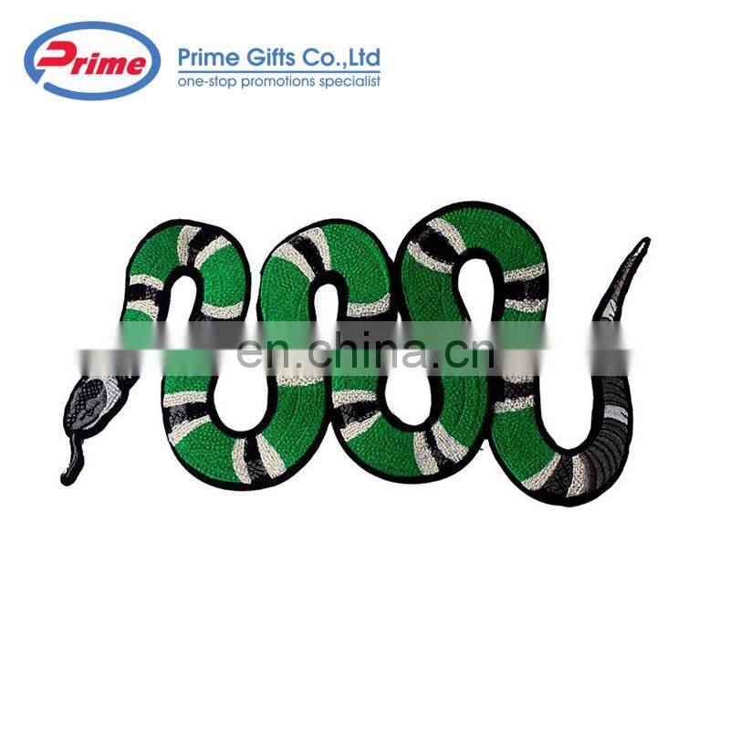 Promotional Embroidery Snake Patch for Clothing