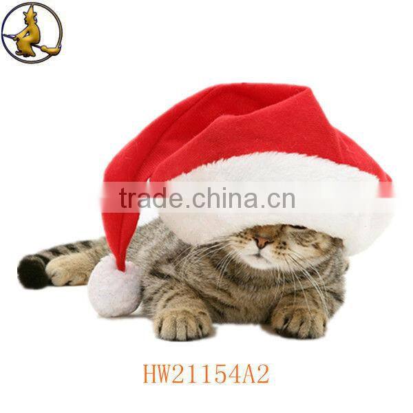 Lovely Big Felt Pet Christmas Santa Hat