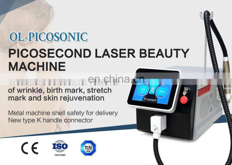 Best profession portable pico second laser eye brow tattoo malasma pigment removal machine