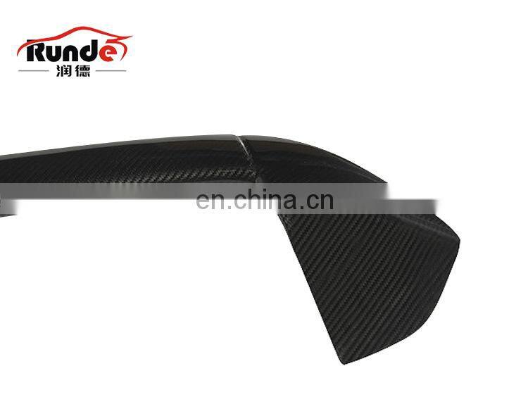 Runde New arrival Pretty 3D Style Auto Carbon Fiber Material rear Spoiler for 2012-2014 BMW 1Series F20 Spoiler