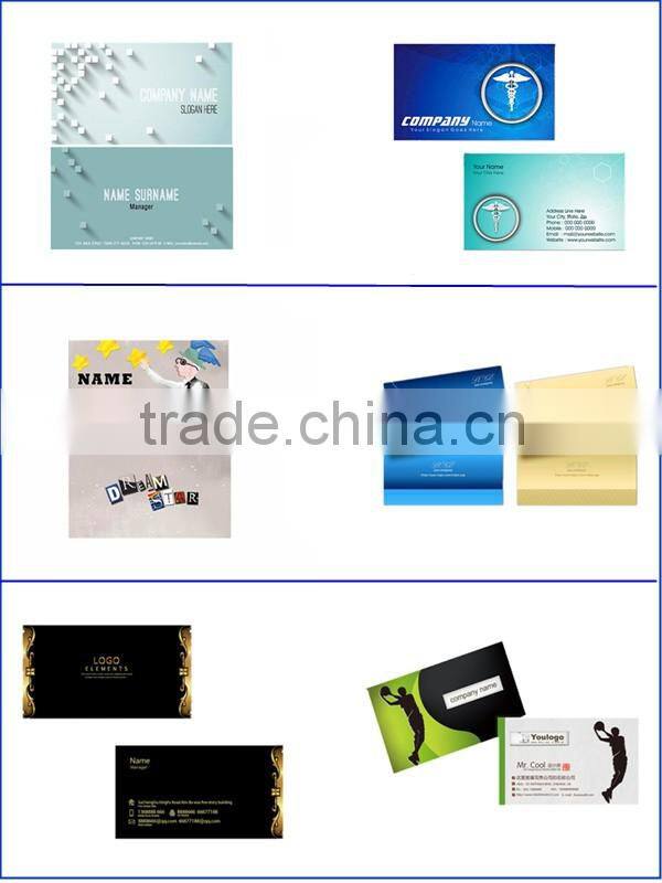 business card with wechat qr code, custom business card