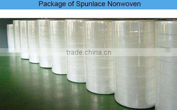 Spunlace Nonwoven Mesh Fabric For Wet Wipes Flush Easily