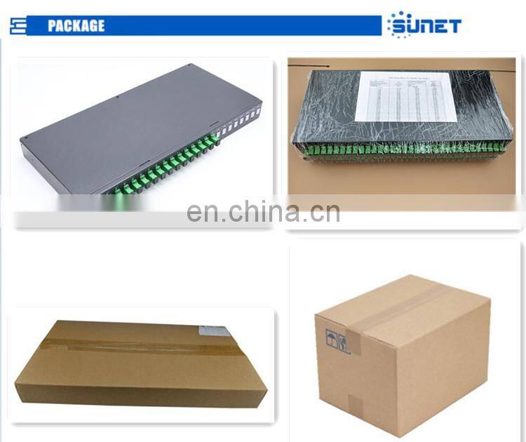 Less Expensive Buyer Optical Fiber splitter Fiber Optic Splitter PLC rack mount Type Splitter Price