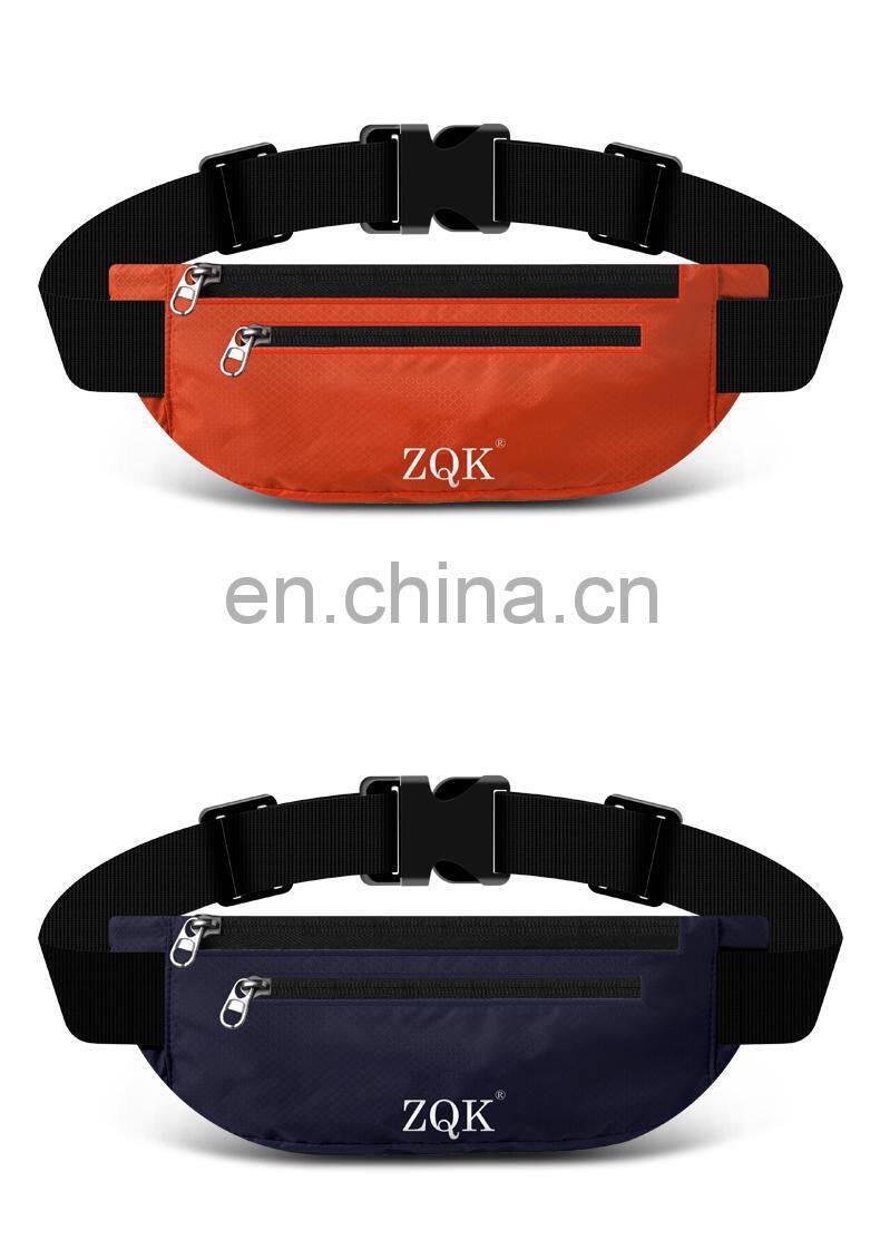 Sports waist bag men and women running mobile phone bag multifunctional waterproof fitness equipment small belt bag 2021 new fas