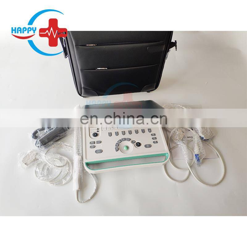 HC-A006A Cheap Laptop portable ultrasound scanner 3d 15 inch LED ultrasound scanner medical equipment B/W