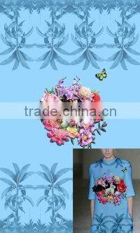 2015The new printed silk clothing fabrics