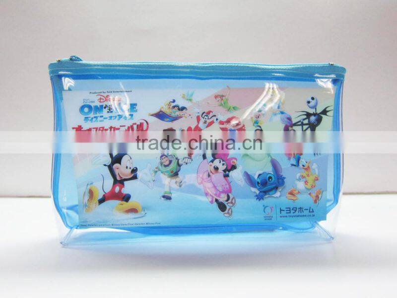 pvc zip bag organizer bag clear pvc bag