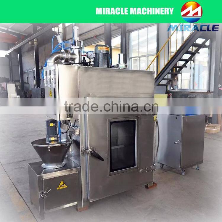 Stainless steel meat smoking making machine/smoke oven/pork smoker