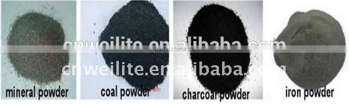 2016 Cold treatment ball shape coal briquetting machinery