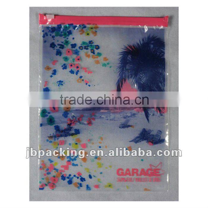 colourful document zipper bag,plastic lock bag,PE bag with zipper