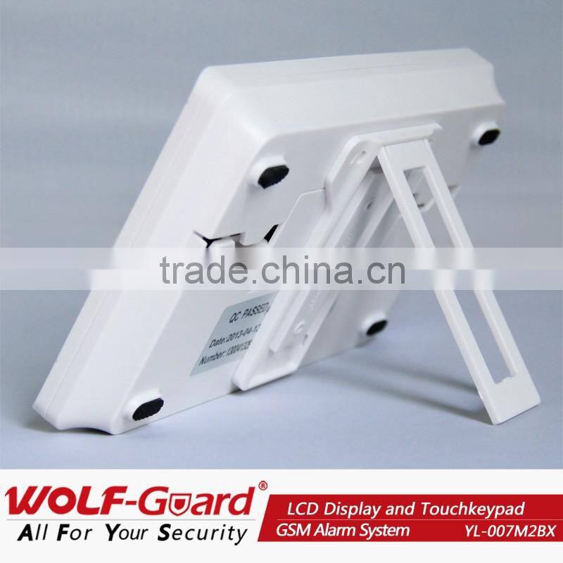 YL-007M2BX GSM alarm system with LCD display and touch keypad sms Alarm