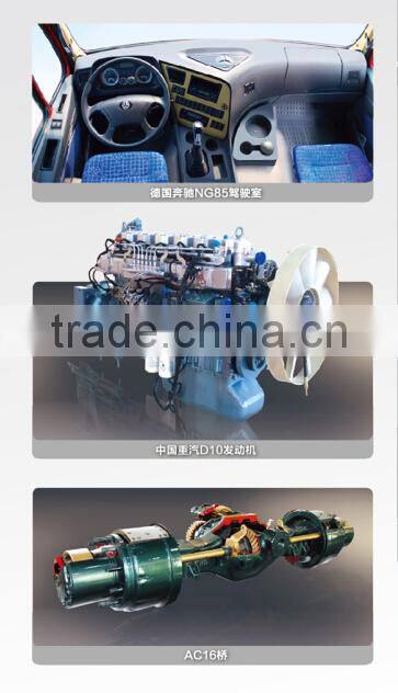 SINOTRUK HOHAN 6X4 truck for municipal refuse