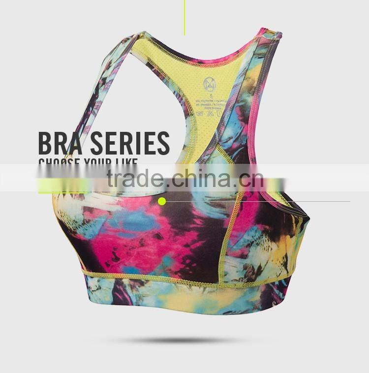 Fashion Yoga Bra Sexy Sport Wear Womens Seamless Sport Bra