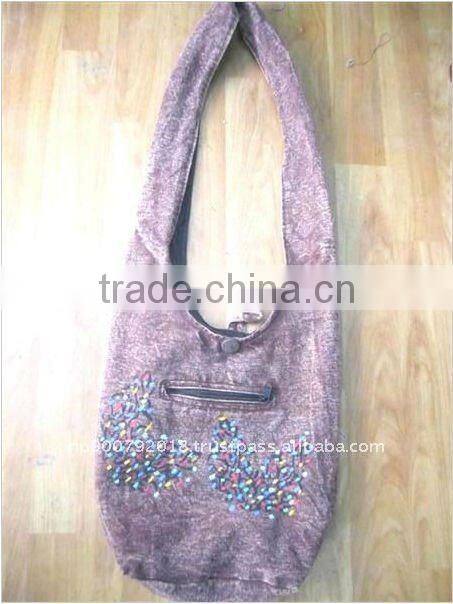 Nepal Stone Wash Cotton Handbag
