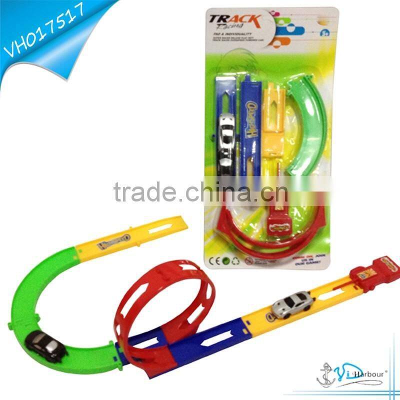 High Quality Kids Toy Plastic Road Racing Track Set