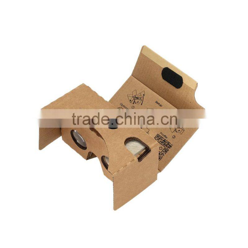 CE Certificate 37mm Diameter Big Lens Cardboard Google