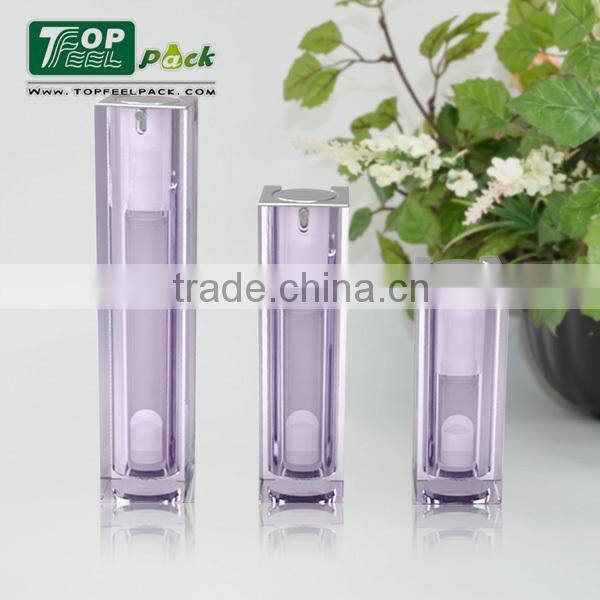 15ml 30ml 50ml Acrylic Square Airless Bottle
