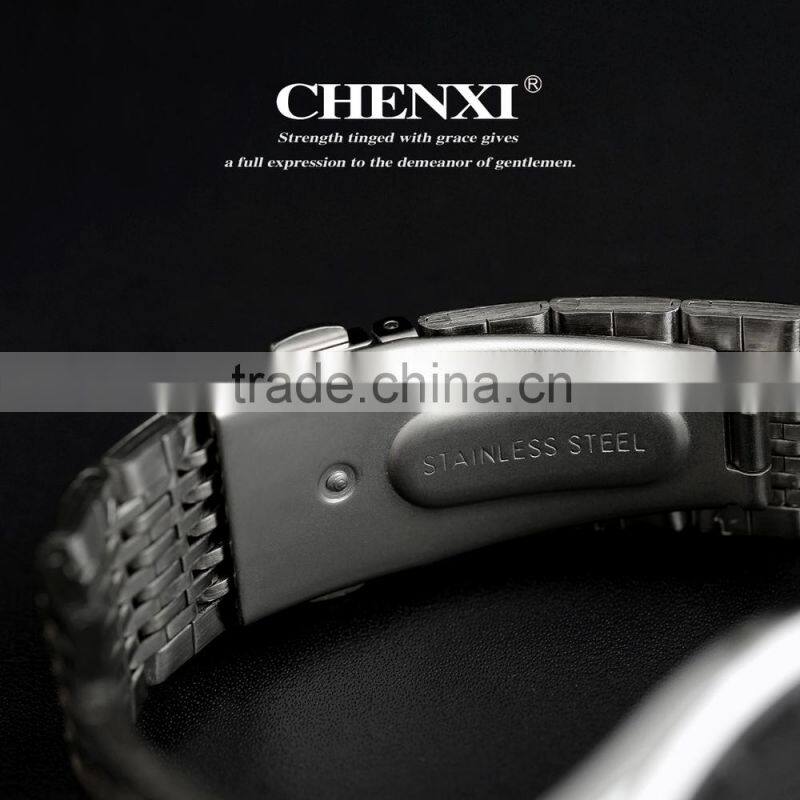 2015 Best Luxury Fashion Couple Lover Wrist Watch ,Noble Japan Movement Quartz Stainless Steel Watch For Wholesale CX-026AM&LS-R