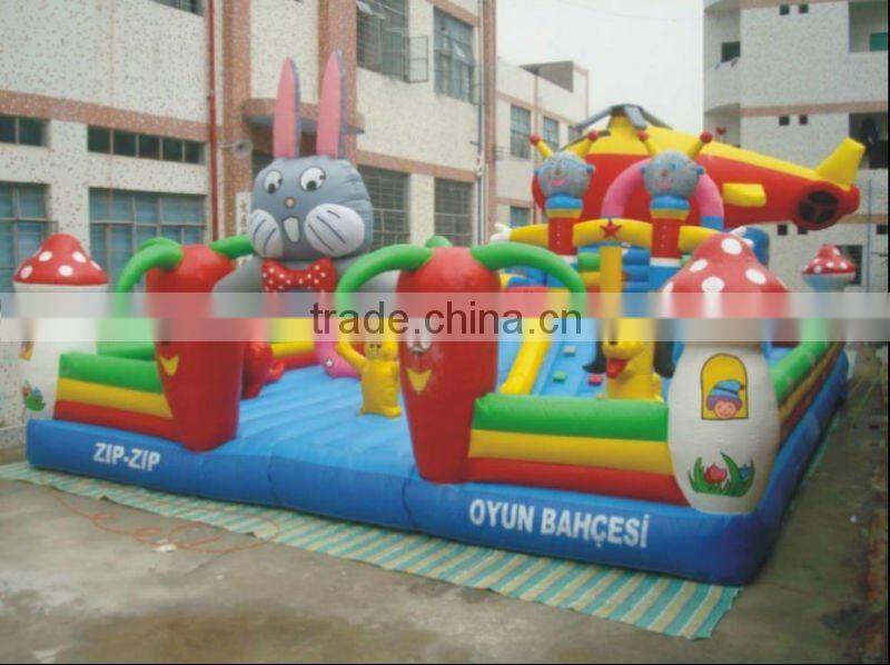 mobile kids inflatable amusement park / indoor amusement park