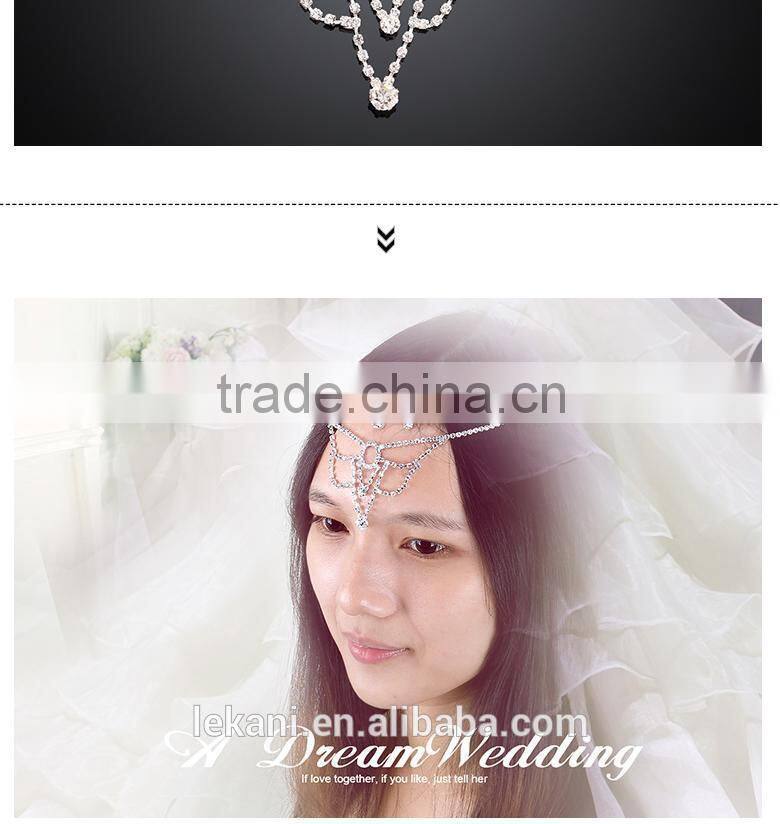 Attractive Best Selling Extravagant Women Crystal Wedding Tiara