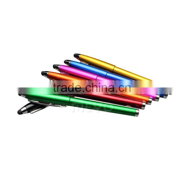 USB flash drive key chain and metal pen gift set box corporation gift