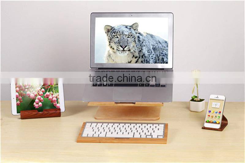 Universal Desktop Wood Holder for Laptop Notebook Phone