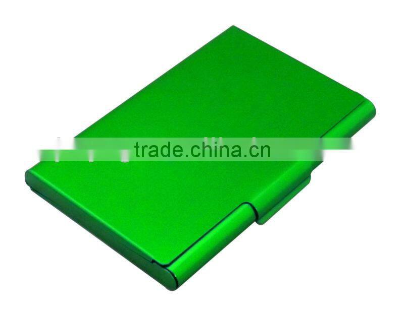 2015 wholesales coloful metal card case