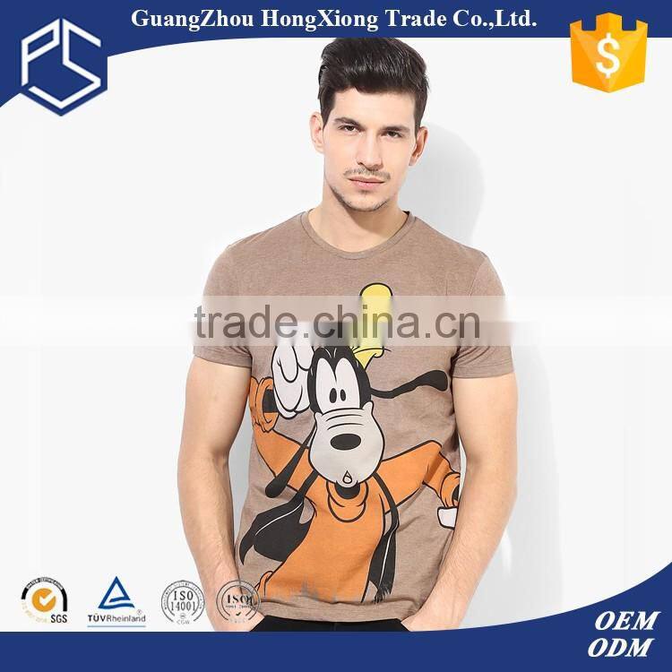 2016 new trending breathable material sublimation new style men t-shirts