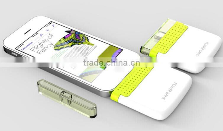 2016 Hot universal portable power bank one time use power bank 1000mah
